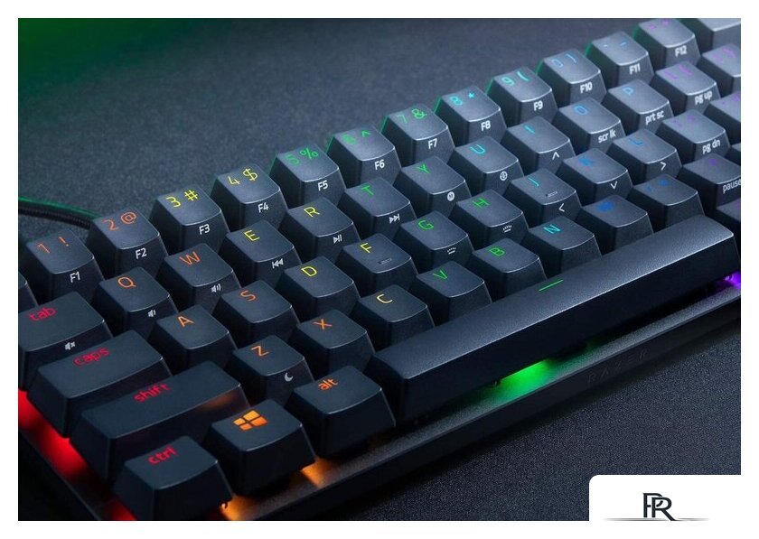 Клавиатура Razer Huntsman Mini Clicky (черный) - Изображение №7 — Интернет-магазин ПроЗаказ