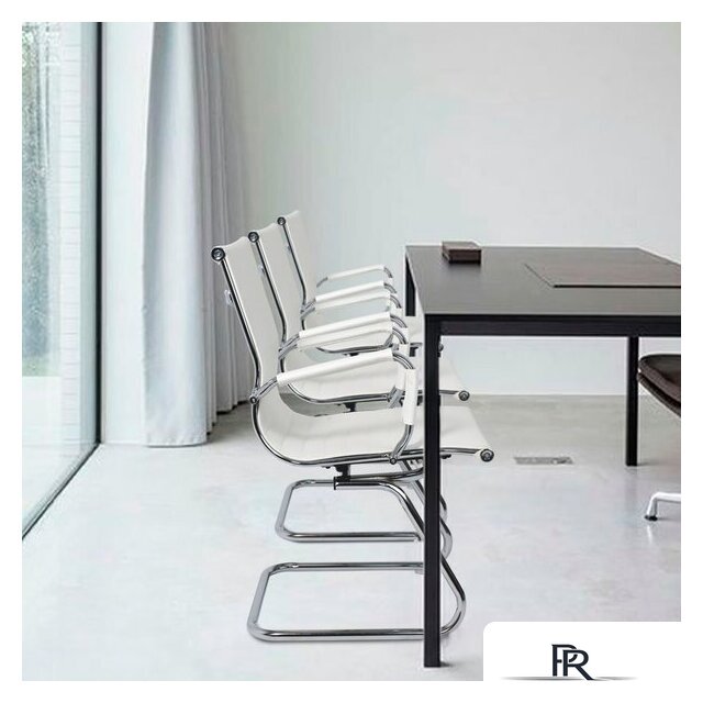 Офисный стул AksHome Dune (экокожа, белый) - Изображение №9 — Интернет-магазин ПроЗаказ