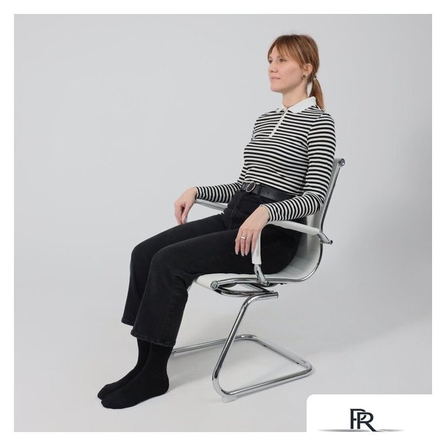 Офисный стул AksHome Dune (экокожа, белый) - Изображение №11 — Интернет-магазин ПроЗаказ