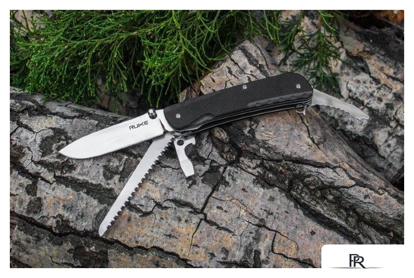 Складной нож Ruike Trekker LD32-B (черный) - Изображение №5 — Интернет-магазин ПроЗаказ
