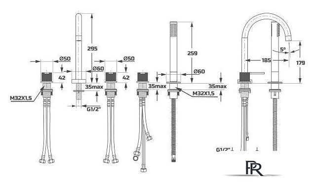 Смеситель Maxonor Pure Life PL1287-16 - Изображение №7 — Интернет-магазин ПроЗаказ
