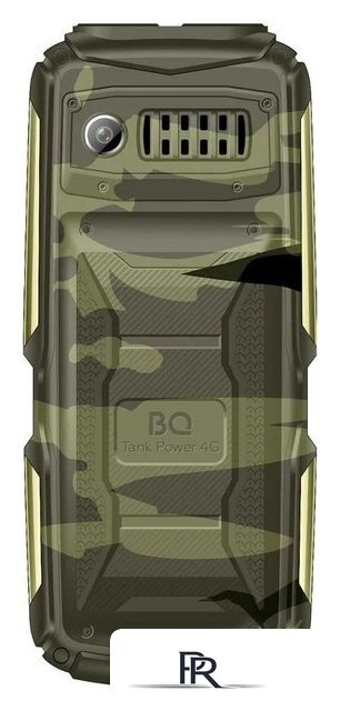 Кнопочный телефон BQ BQ-2410L Tank Power 4G (золотистый камуфляж) - Изображение №5 — Интернет-магазин ПроЗаказ