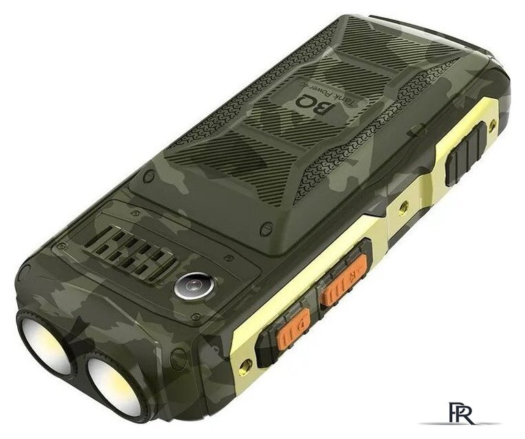 Кнопочный телефон BQ BQ-2410L Tank Power 4G (золотистый камуфляж) - Изображение №4 — Интернет-магазин ПроЗаказ