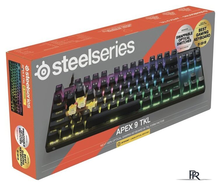 Клавиатура SteelSeries Apex 9 TKL (нет кириллицы) - Изображение №5 — Интернет-магазин ПроЗаказ