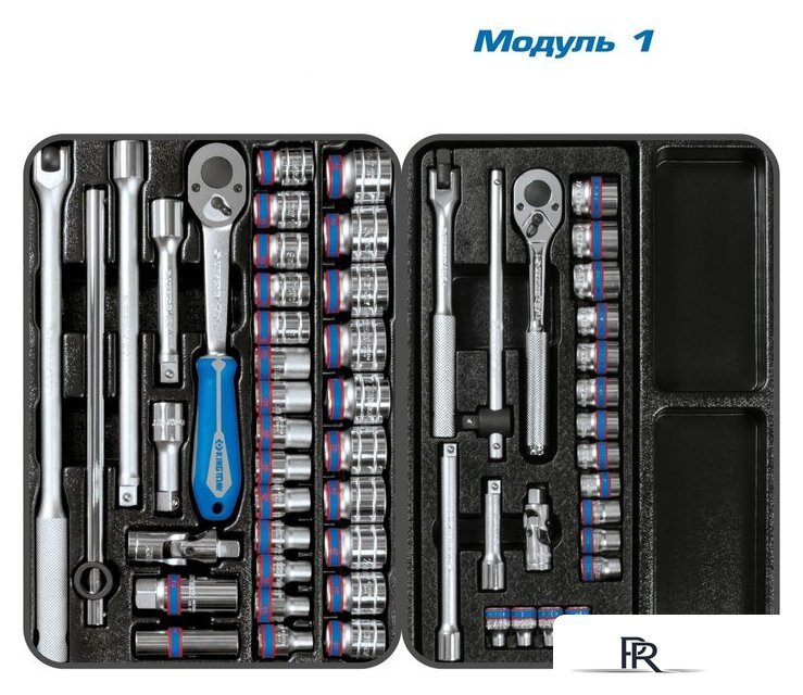 Универсальный набор инструментов King Tony Bastion 946-100MRD-MT (204 предмета) - Изображение №2 — Интернет-магазин ПроЗаказ