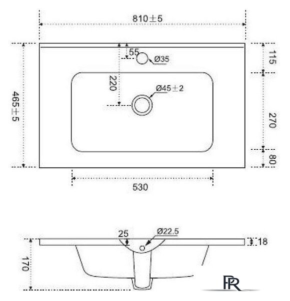  AM.PM Тумба под умывальник Sense M7B-FUX0802WG-WCC0802WG - Изображение №11 — Интернет-магазин ПроЗаказ