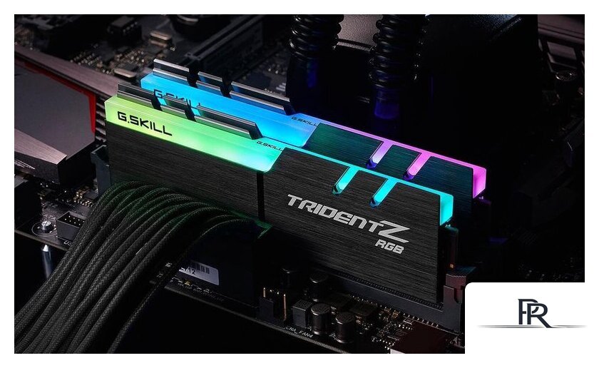 Оперативная память G.Skill Trident Z RGB 2x32GB DDR4 PC4-25600 F4-3200C16D-64GTZR - Изображение №3 — Интернет-магазин ПроЗаказ