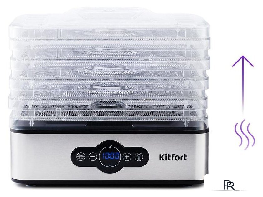 Сушилка для овощей и фруктов Kitfort KT-1914 - Изображение №5 — Интернет-магазин ПроЗаказ