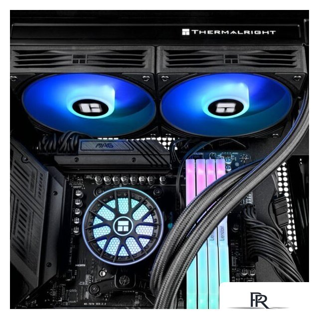 Система жидкостного охлаждения для процессора Thermalright Aqua Elite 240 ARGB V6 (черный) - Изображение №6 — Интернет-магазин ПроЗаказ