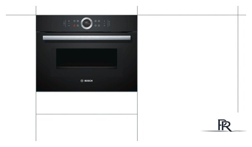 Электрический духовой шкаф Bosch CMG633BB1 - Изображение №2 — Интернет-магазин ПроЗаказ