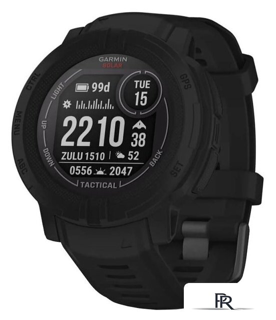 Умные часы Garmin Instinct 2 Solar Tactical Edition (черный) - Изображение №1 — Интернет-магазин ПроЗаказ