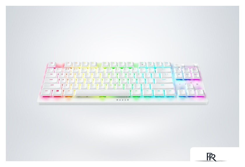 Клавиатура Razer DeathStalker V2 Pro TKL (белый, Razer Low Profile Optical Red, нет кириллицы) - Изображение №2 — Интернет-магазин ПроЗаказ