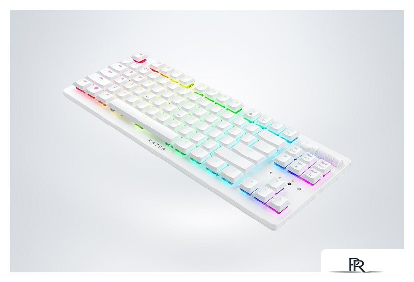 Клавиатура Razer DeathStalker V2 Pro TKL (белый, Razer Low Profile Optical Red, нет кириллицы) - Изображение №3 — Интернет-магазин ПроЗаказ