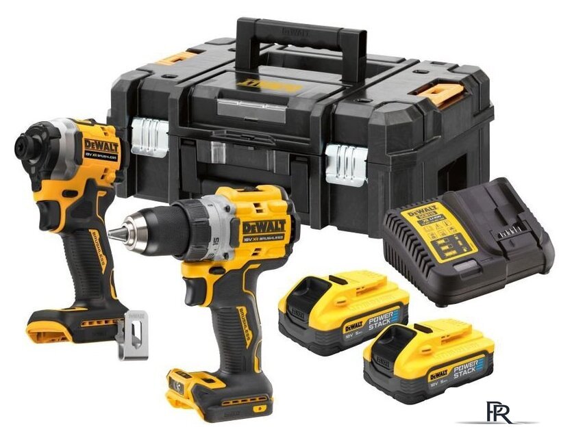  DeWalt DCK2051H2T (шуруповерт, винтоверт, 2 АКБ, кейс) - Изображение №1 — Интернет-магазин ПроЗаказ