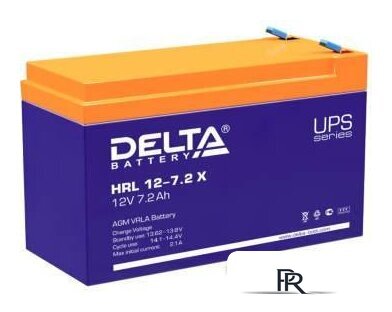 Аккумулятор для ИБП Delta HRL 12-7.2 X (12В/7.2 А·ч) - Изображение №1 — Интернет-магазин ПроЗаказ