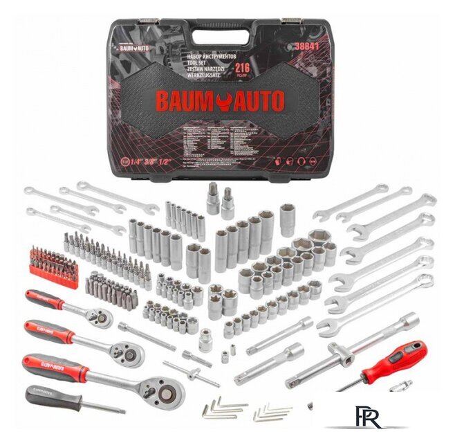 Универсальный набор инструментов BaumAuto BM-38841 (216 предметов) - Изображение №1 — Интернет-магазин ПроЗаказ