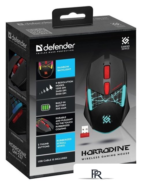 Игровая мышь Defender Horrodine GM-237 - Изображение №5 — Интернет-магазин ПроЗаказ