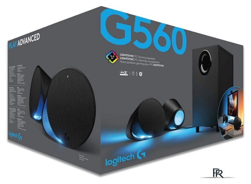 Акустика Logitech G560 Lightsync - Изображение №7 — Интернет-магазин ПроЗаказ