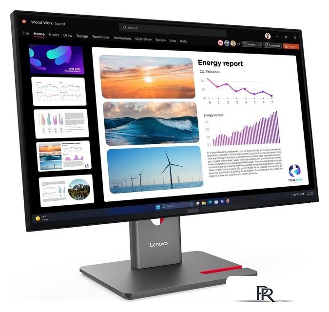 Монитор Lenovo ThinkVision P24Q-40 64B2GAT1UK - Изображение №3 — Интернет-магазин ПроЗаказ
