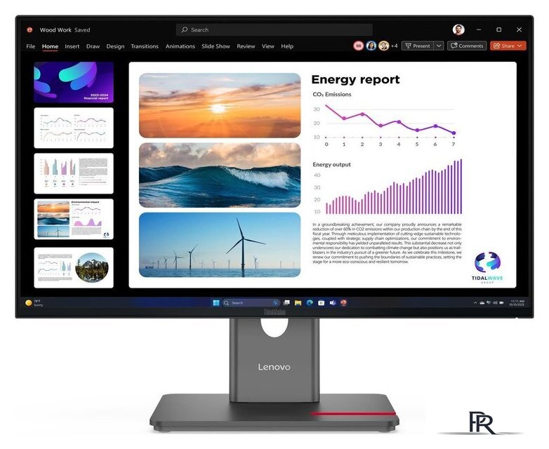 Монитор Lenovo ThinkVision P24Q-40 64B2GAT1UK - Изображение №1 — Интернет-магазин ПроЗаказ