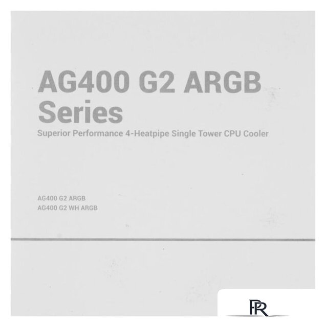 Кулер для процессора DeepCool AG400 G2 ARGB R-AG400-BKAMMG2-G - Изображение №11 — Интернет-магазин ПроЗаказ
