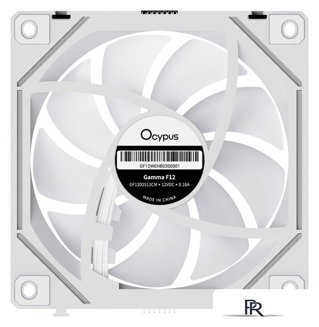 Комплект вентиляторов для корпуса Ocypus Gamma F12 Uni WH ARGB Reverse Blade 3IN1 - Изображение №4 — Интернет-магазин ПроЗаказ