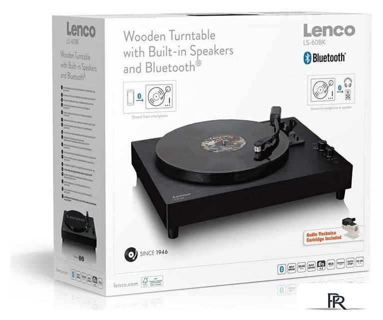 Виниловый проигрыватель Lenco LS-60BK - Изображение №12 — Интернет-магазин ПроЗаказ