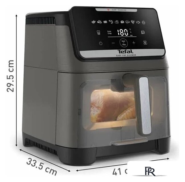 Аэрогриль (аэрофритюрница) Tefal Easy Fry Silence EY846HE0 - Изображение №3 — Интернет-магазин ПроЗаказ