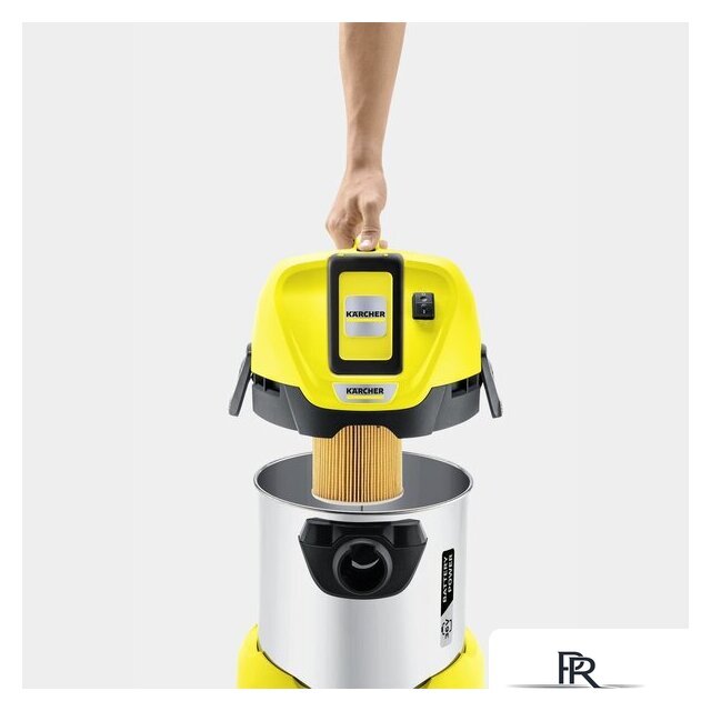 Пылесос Karcher WD 3 Battery Premium 1.629-950.0 - Изображение №3 — Интернет-магазин ПроЗаказ