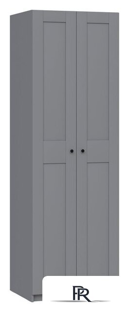Шкаф распашной Mio Tesoro Макс 2 двери 2.06.01.030.4 (серый) - Изображение №1 — Интернет-магазин ПроЗаказ