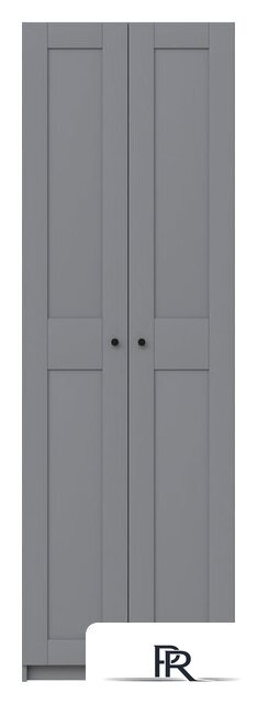 Шкаф распашной Mio Tesoro Макс 2 двери 2.06.01.030.4 (серый) - Изображение №2 — Интернет-магазин ПроЗаказ