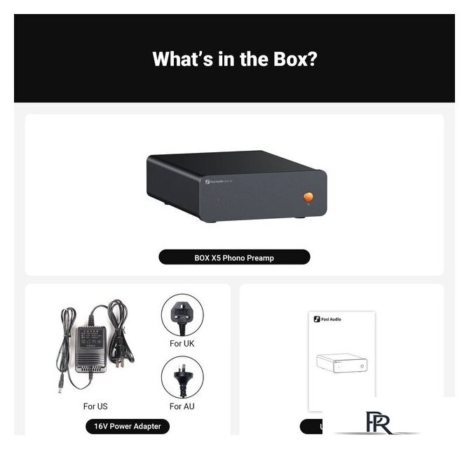 MM/MC фонокорректор Fosi Audio Box X5 - Изображение №4 — Интернет-магазин ПроЗаказ