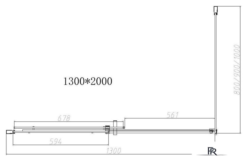 Душевой уголок Vincea Dice VSR-4D8013CLGM - Изображение №4 — Интернет-магазин ПроЗаказ