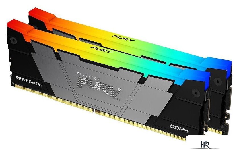 Оперативная память Kingston FURY Renegade RGB 32ГБ DDR4 3200МГц KF432C16RB2A/32 - Изображение №4 — Интернет-магазин ПроЗаказ