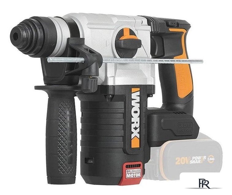 Перфоратор Worx WX380 (с 2-мя АКБ, кейс) - Изображение №1 — Интернет-магазин ПроЗаказ