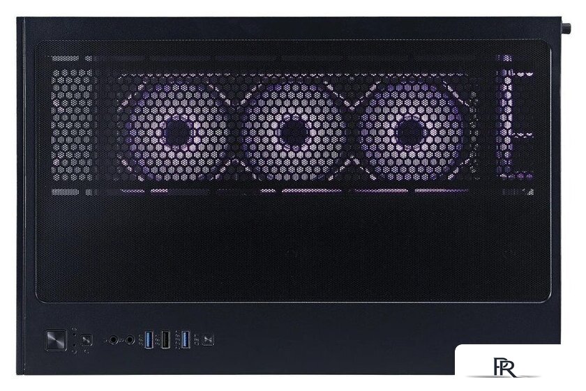 Корпус 1stPlayer MEGAVIEW MV8-TP ARGB MV8-TP-BK-6FC7R-1FC7-HUB2 (черный) - Изображение №9 — Интернет-магазин ПроЗаказ