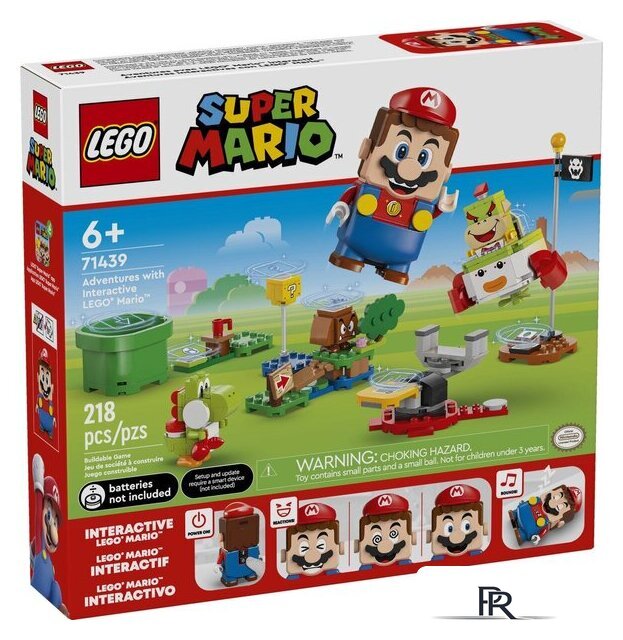 Конструктор LEGO Super Mario 71439 Приключения с интерактивным Марио - Изображение №1 — Интернет-магазин ПроЗаказ