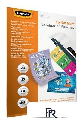 Пленка для ламинирования Fellowes Stylish Matt Laminating Pouches А4, 80 мкм, 25 л - Изображение №1 — Интернет-магазин ПроЗаказ