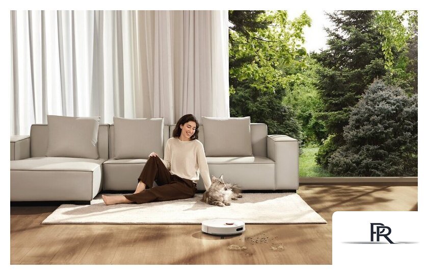 Робот-пылесос Xiaomi Robot Vacuum H40 OV51 (евровилка, белый) - Изображение №12 — Интернет-магазин ПроЗаказ