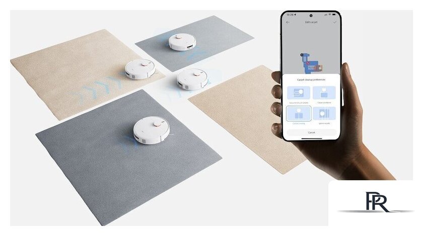 Робот-пылесос Xiaomi Robot Vacuum H40 OV51 (евровилка, белый) - Изображение №20 — Интернет-магазин ПроЗаказ