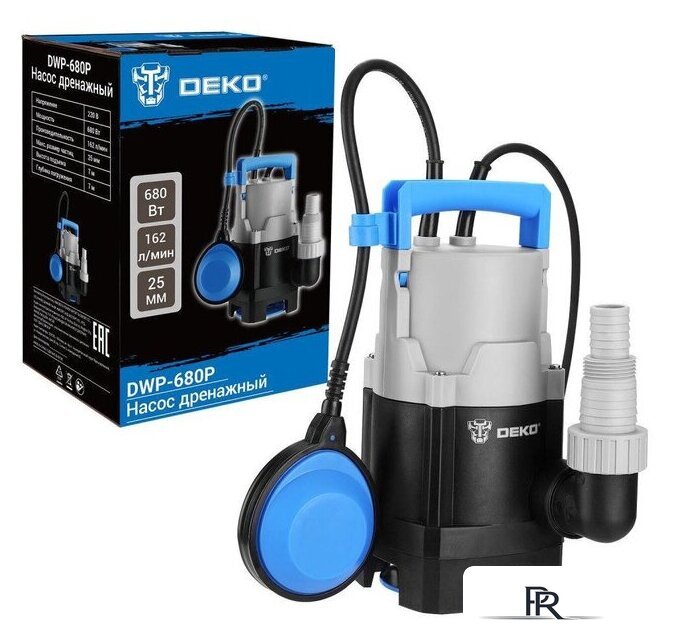 Дренажный насос Deko DWP-680P 084-2046 - Изображение №1 — Интернет-магазин ПроЗаказ