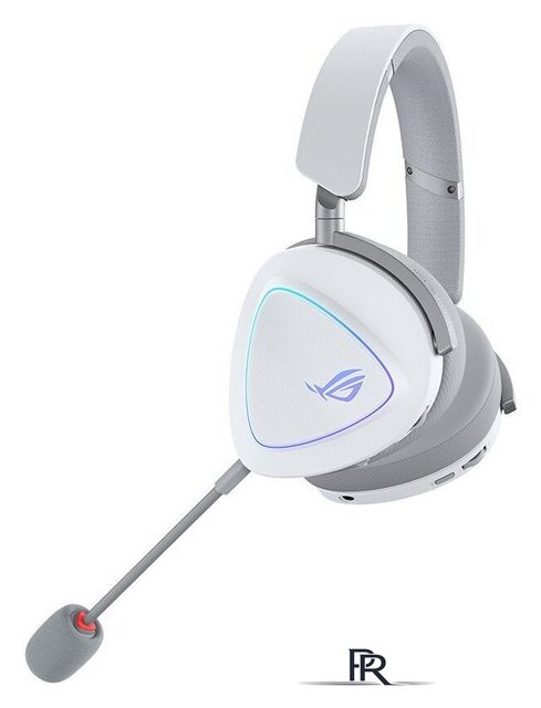 Наушники ASUS ROG Delta II Moonlight White - Изображение №3 — Интернет-магазин ПроЗаказ