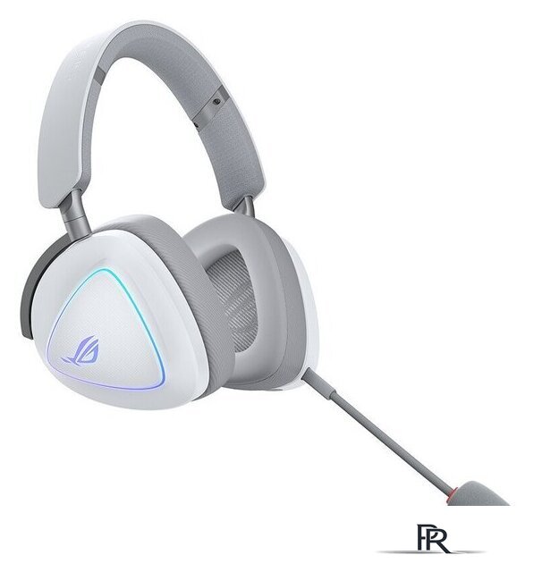 Наушники ASUS ROG Delta II Moonlight White - Изображение №2 — Интернет-магазин ПроЗаказ