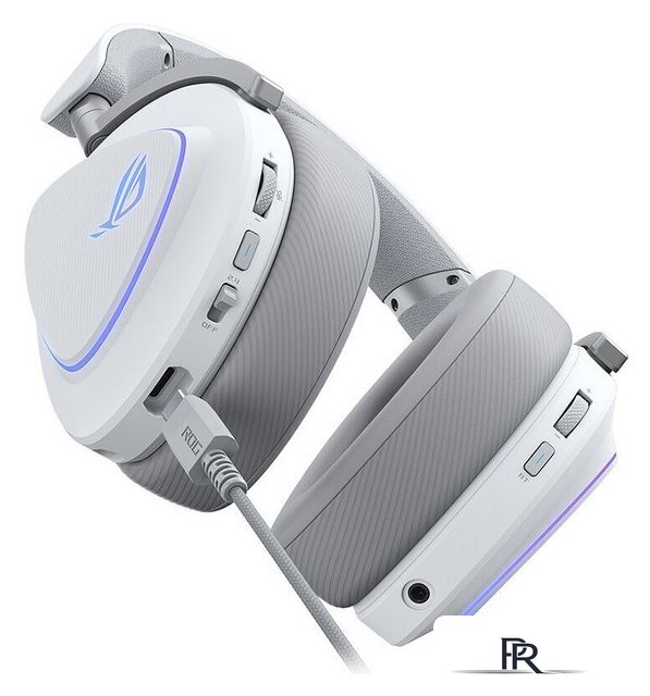 Наушники ASUS ROG Delta II Moonlight White - Изображение №4 — Интернет-магазин ПроЗаказ