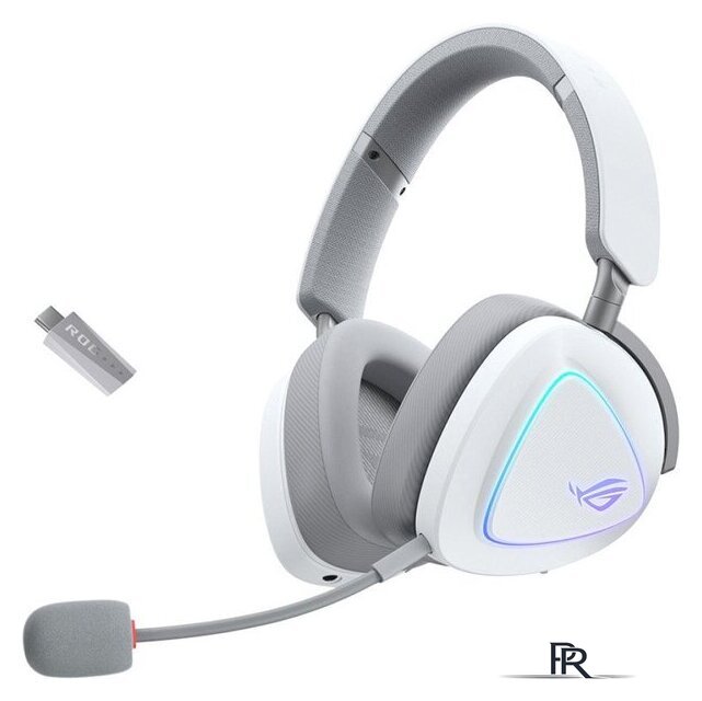 Наушники ASUS ROG Delta II Moonlight White - Изображение №1 — Интернет-магазин ПроЗаказ