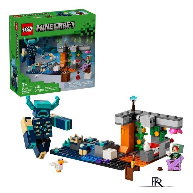 Конструктор LEGO Minecraft Встреча с надзирателем 21274 - Изображение №9 — Интернет-магазин ПроЗаказ