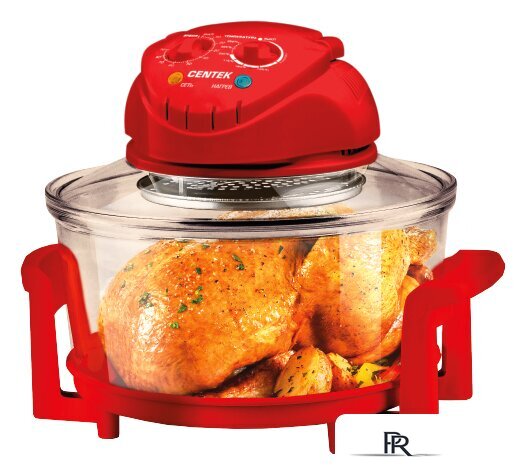 Аэрогриль (аэрофритюрница) CENTEK CT-1456 (красный) - Изображение №1 — Интернет-магазин ПроЗаказ