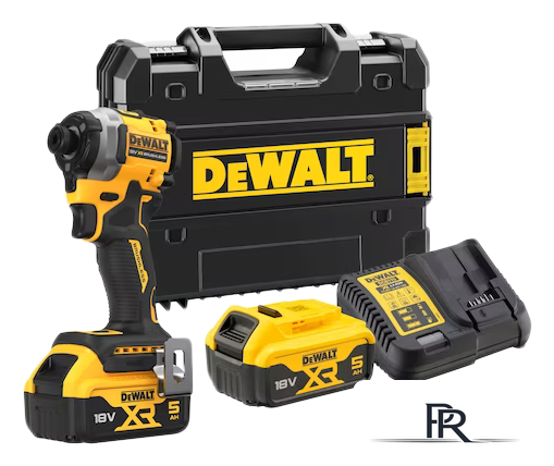 Винтоверт DeWalt DCF850P2T (с 2-мя АКБ 5 Ач, кейс) - Изображение №1 — Интернет-магазин ПроЗаказ