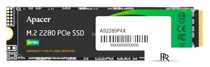 SSD Apacer AS2280P4X 1TB AP1TBAS2280P4X-1 - Изображение №1 — Интернет-магазин ПроЗаказ