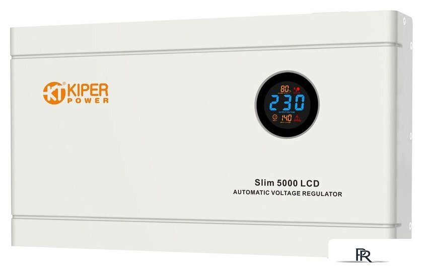 Стабилизатор напряжения Kiper Power Slim 5000 LCD - Изображение №1 — Интернет-магазин ПроЗаказ